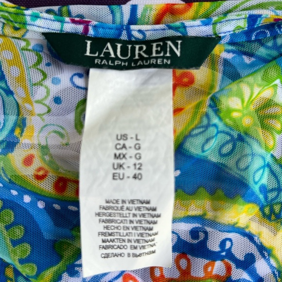 Women’s Ralph Lauren Paisley Swim Cover Up - Picture 6 of 6